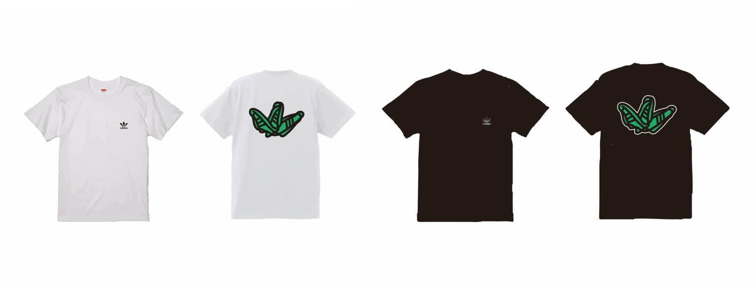 4,990円＋税
(3,990円＝Tシャツ本体、1,000円＝スペシャルプリント代)