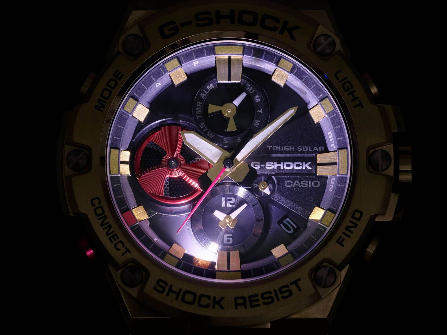 G-SHOCK×八村塁の初コラボ腕時計、“八”ロゴを刻んだブラック×ゴールドカラー｜写真6