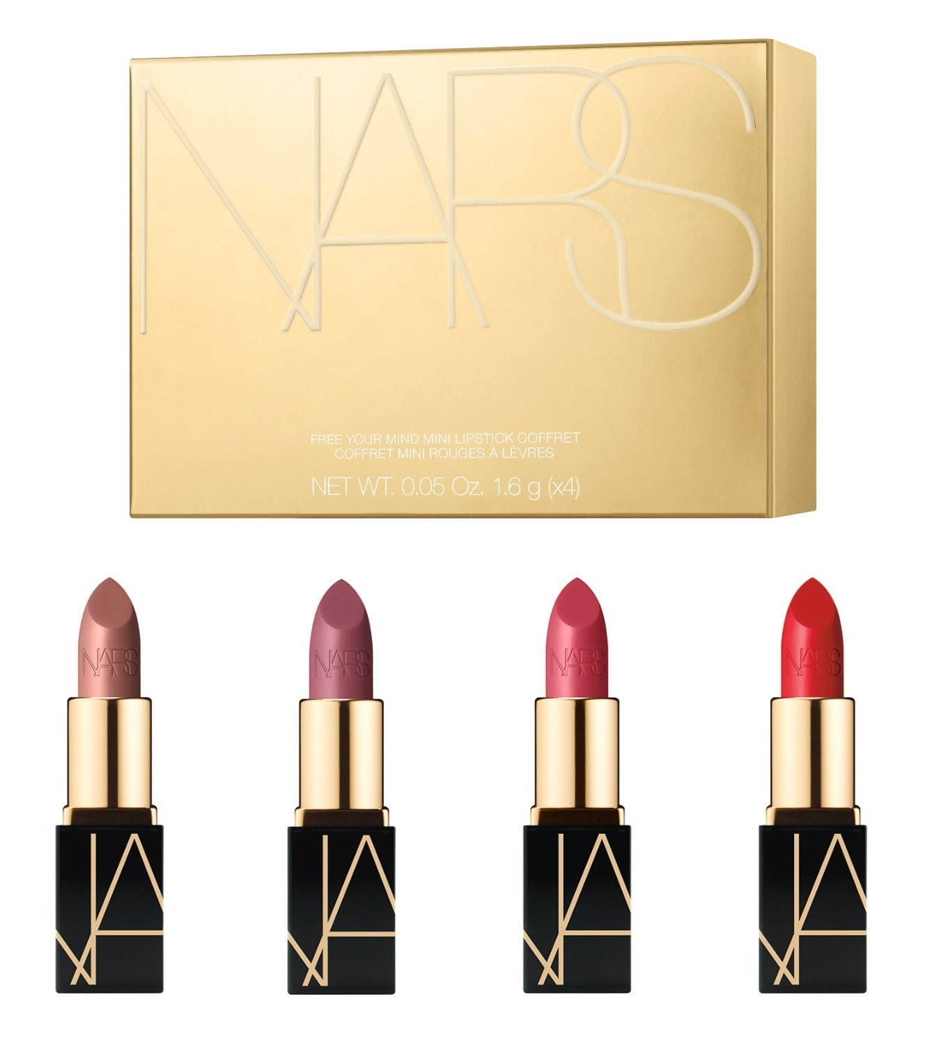 NARS フリーユアマインド ミニリップスティックコフレ 全1種 5,000円＋税