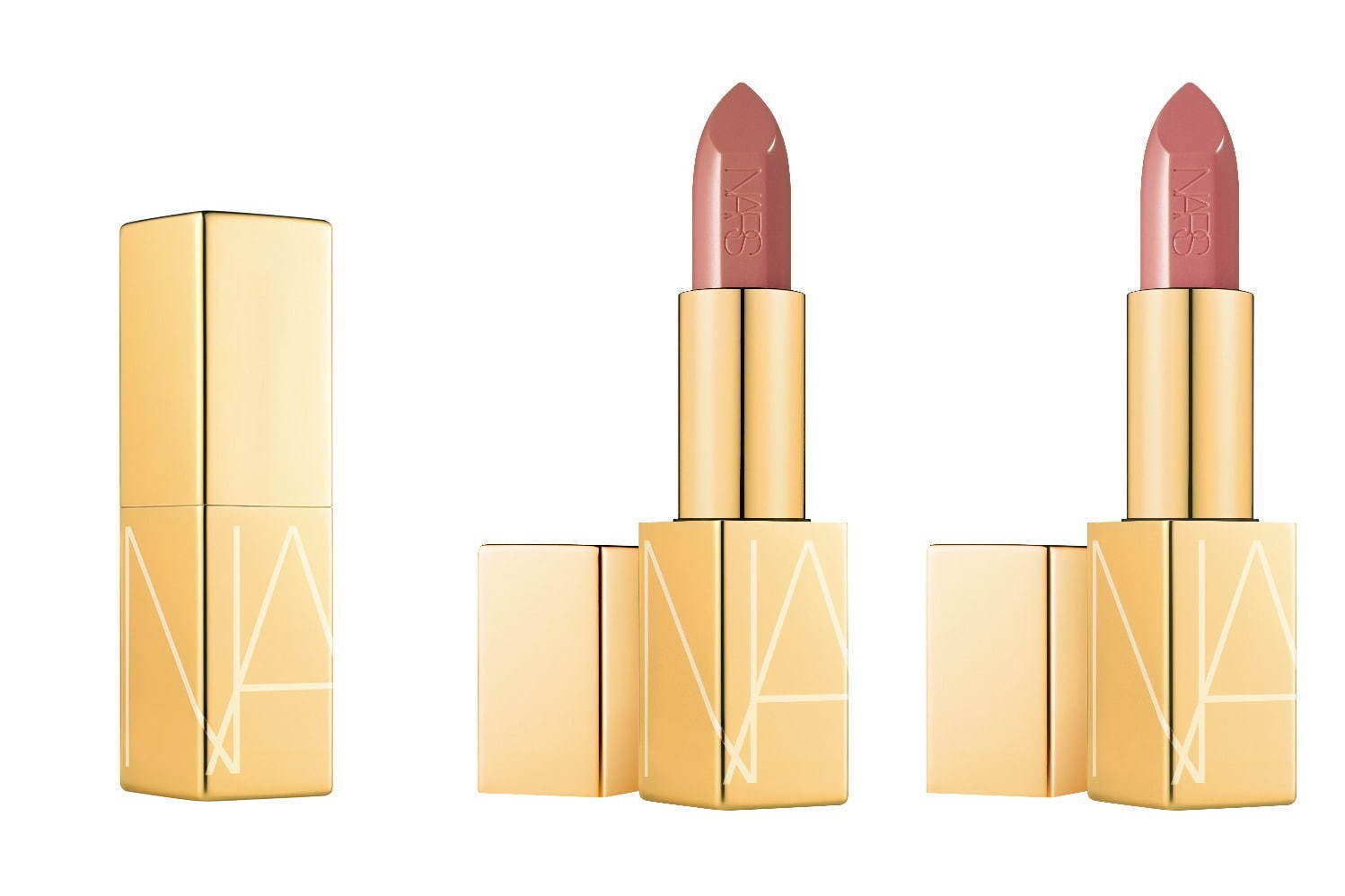 左から)NARS VIP オーデイシャスリップスティック 00869、00871 各3,900円＋税＜限定品＞