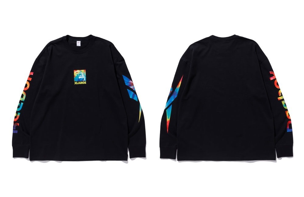 XLARGE×Reebok L/S TEE OG BLACK 6,000円＋税