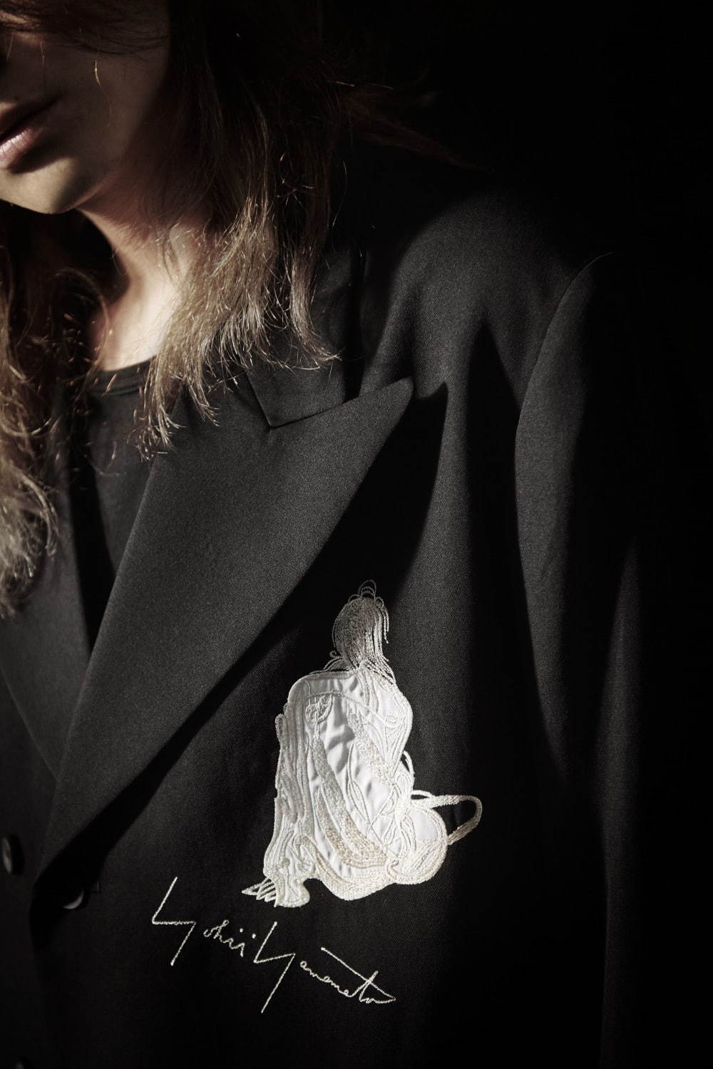 ヨウジヤマモト(Yohji Yamamoto) 女優刺繍｜写真7