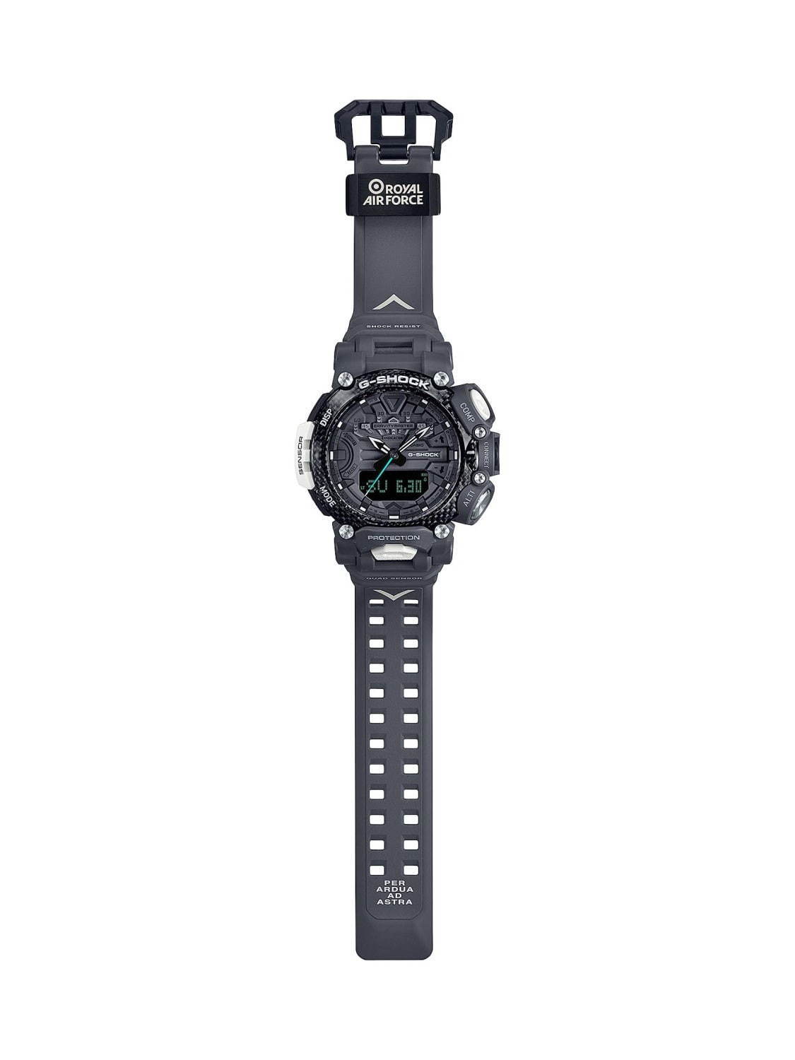 G-SHOCK×ロイヤルエアフォース(RAF)のコラボ腕時計、ステルス機をイメージした配色｜写真11