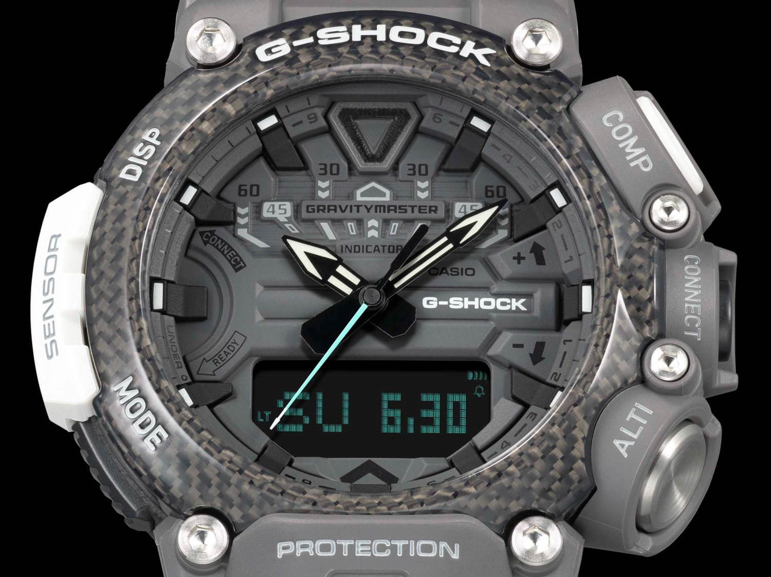 G-SHOCK×ロイヤルエアフォース(RAF)のコラボ腕時計、ステルス機をイメージした配色｜写真5