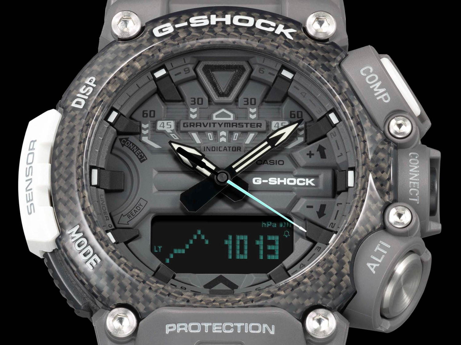 G-SHOCK×ロイヤルエアフォース(RAF)のコラボ腕時計、ステルス機をイメージした配色｜写真14