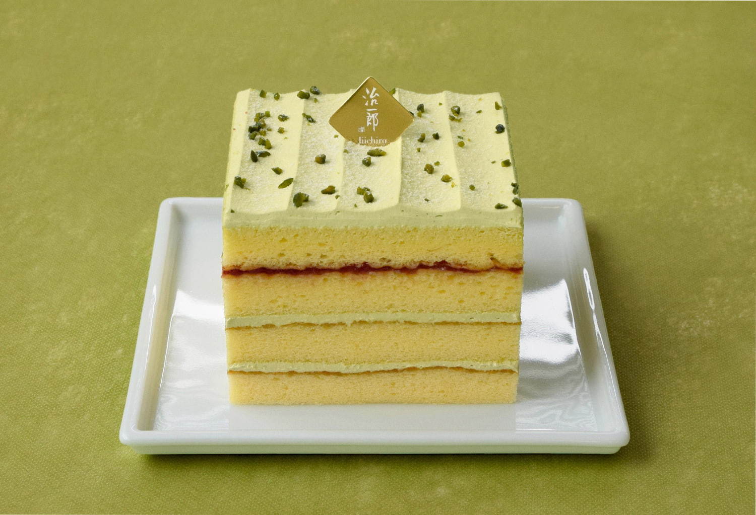 「渋谷バターケーキ-Pistachio-(ピスタチオ)」＜各日15点限定＞
(横幅約10cm、奥行き約10cm、高さ約6cm) 1,296 円(税込)