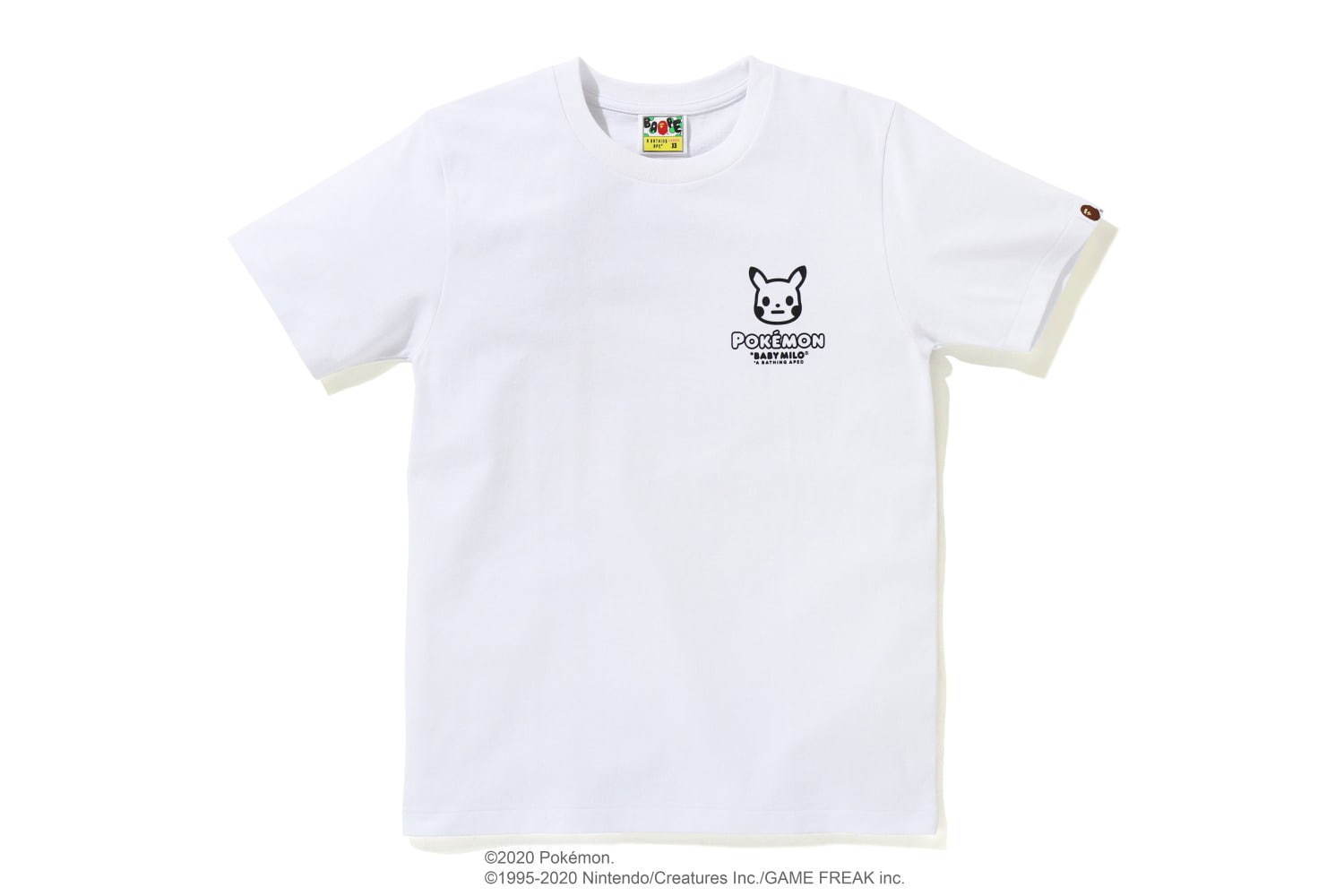 ポケモン×ア ベイシング エイプ、ベイビーマイロ風ポケモンTシャツやピカチュウの耳付きフーディー｜写真84