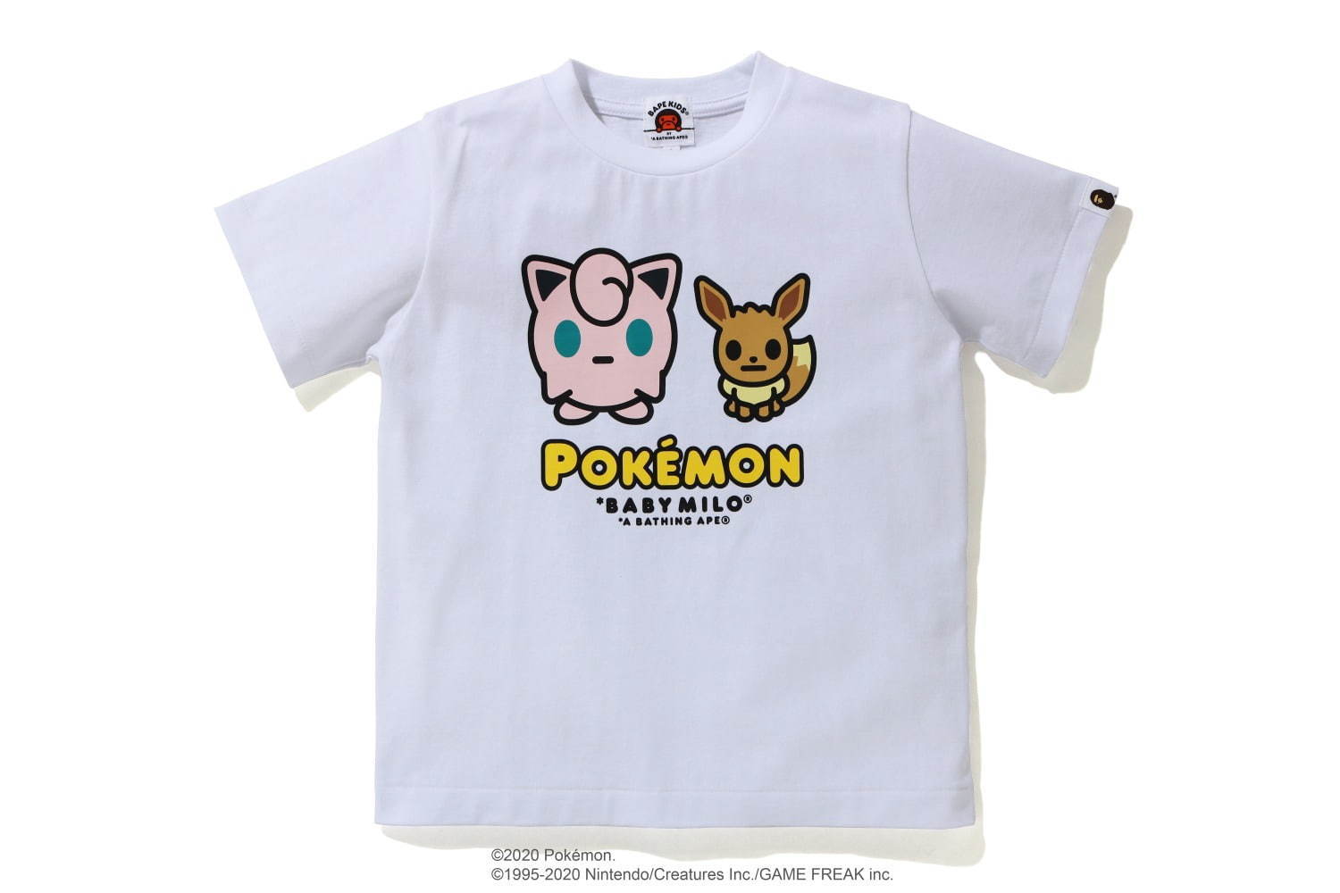 ポケモン×ア ベイシング エイプ、ベイビーマイロ風ポケモンTシャツやピカチュウの耳付きフーディー｜写真97