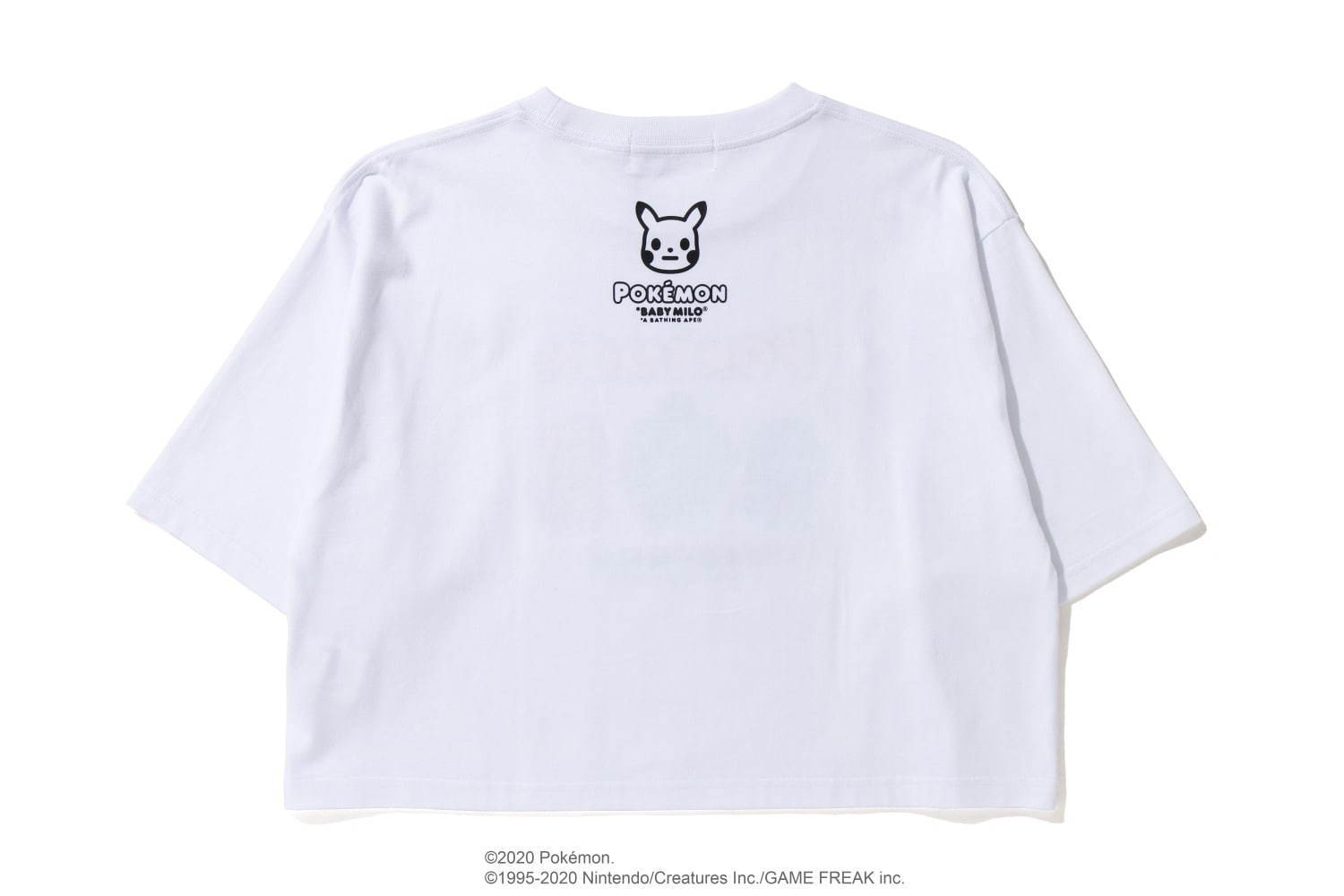 ポケモン×ア ベイシング エイプ、ベイビーマイロ風ポケモンTシャツやピカチュウの耳付きフーディー｜写真11