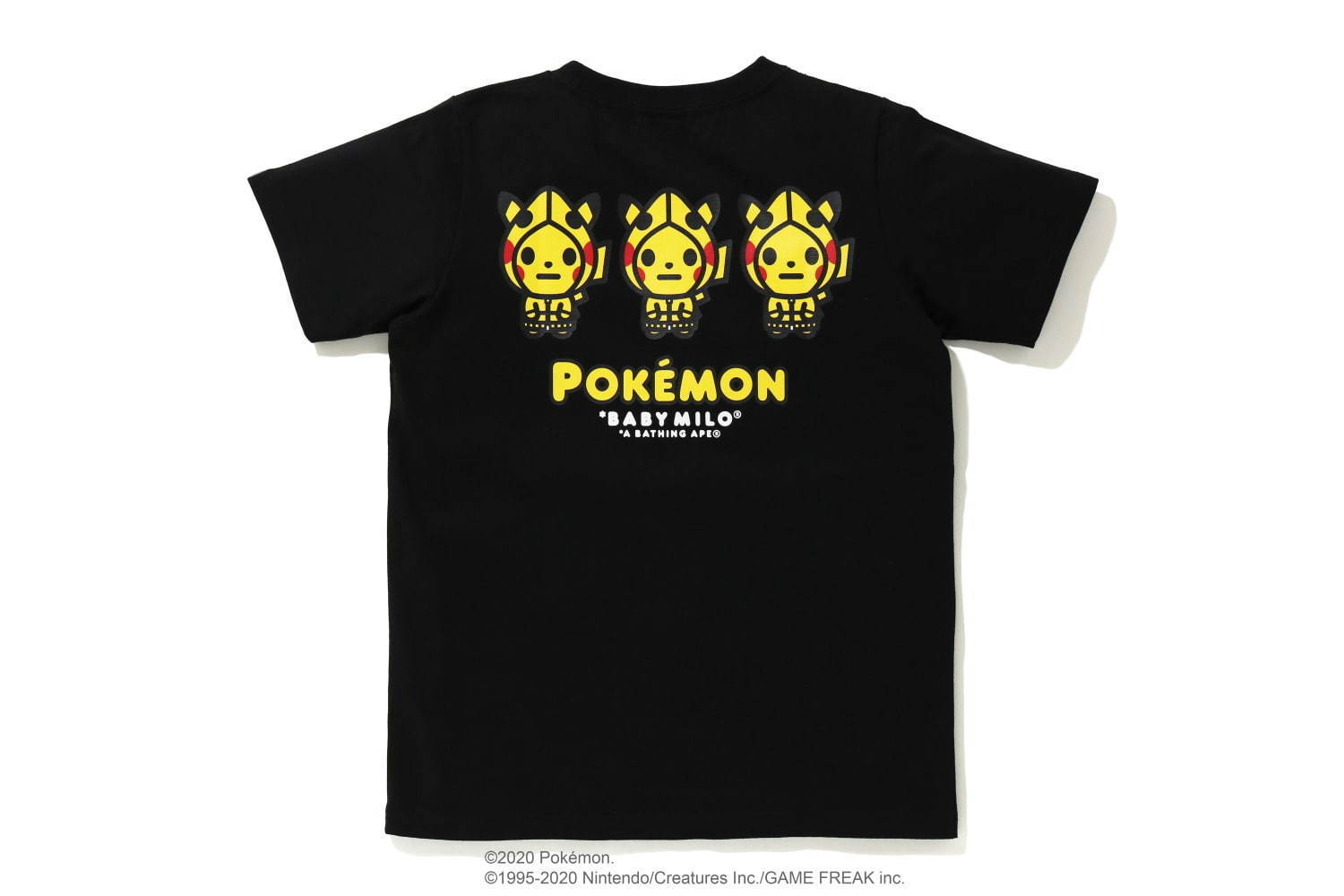 ポケモン×ア ベイシング エイプ、ベイビーマイロ風ポケモンTシャツやピカチュウの耳付きフーディー｜写真27