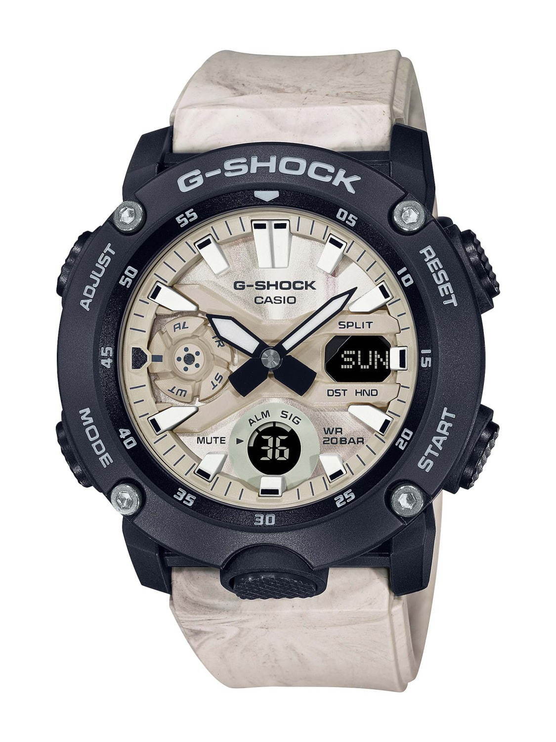 G-SHOCKから“地層”モチーフの新作、都市生活＆アウトドアの両方に馴染むアースカラー｜写真9