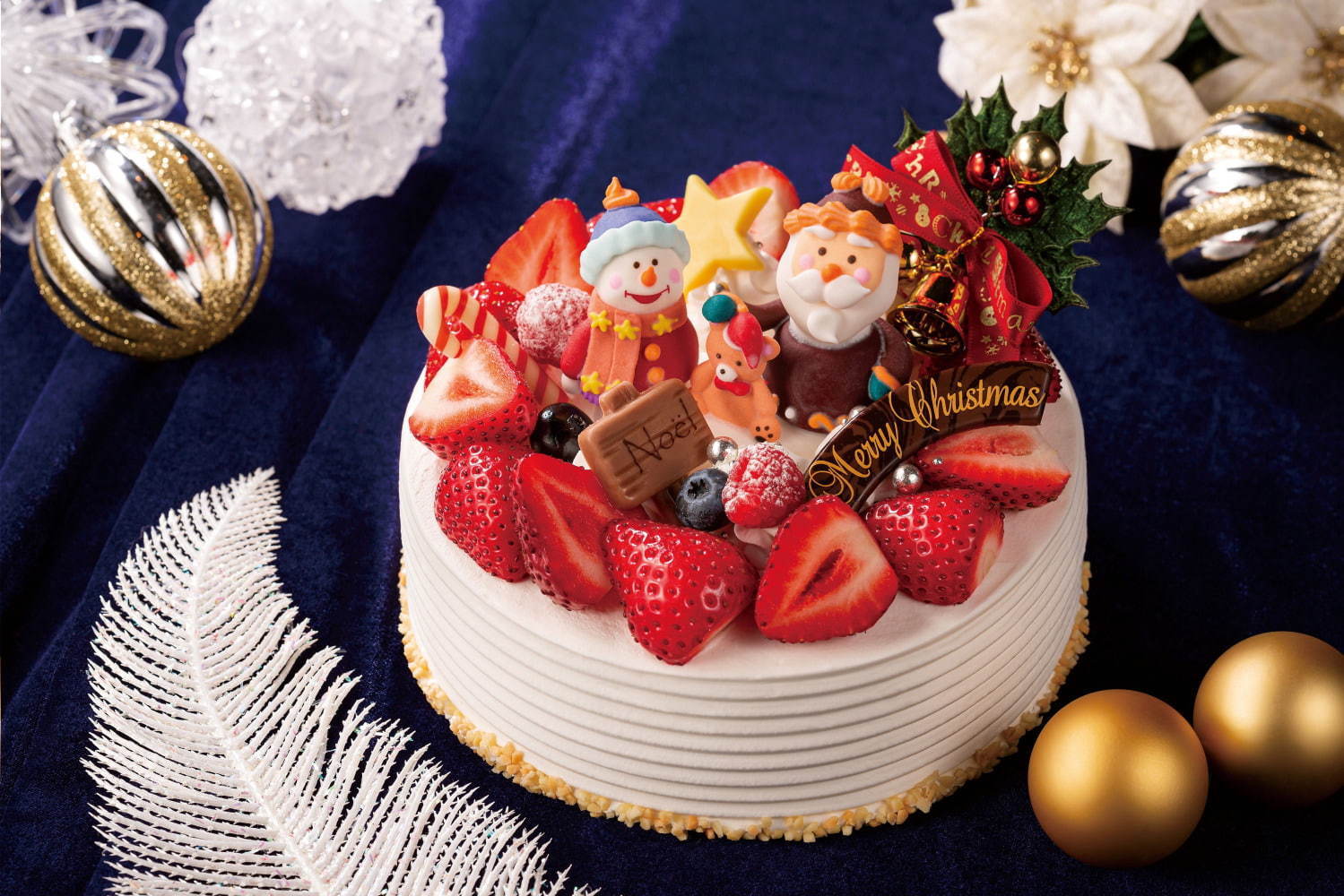 「クリスマス・ストロベリー・ショートケーキ」4,500円＋税