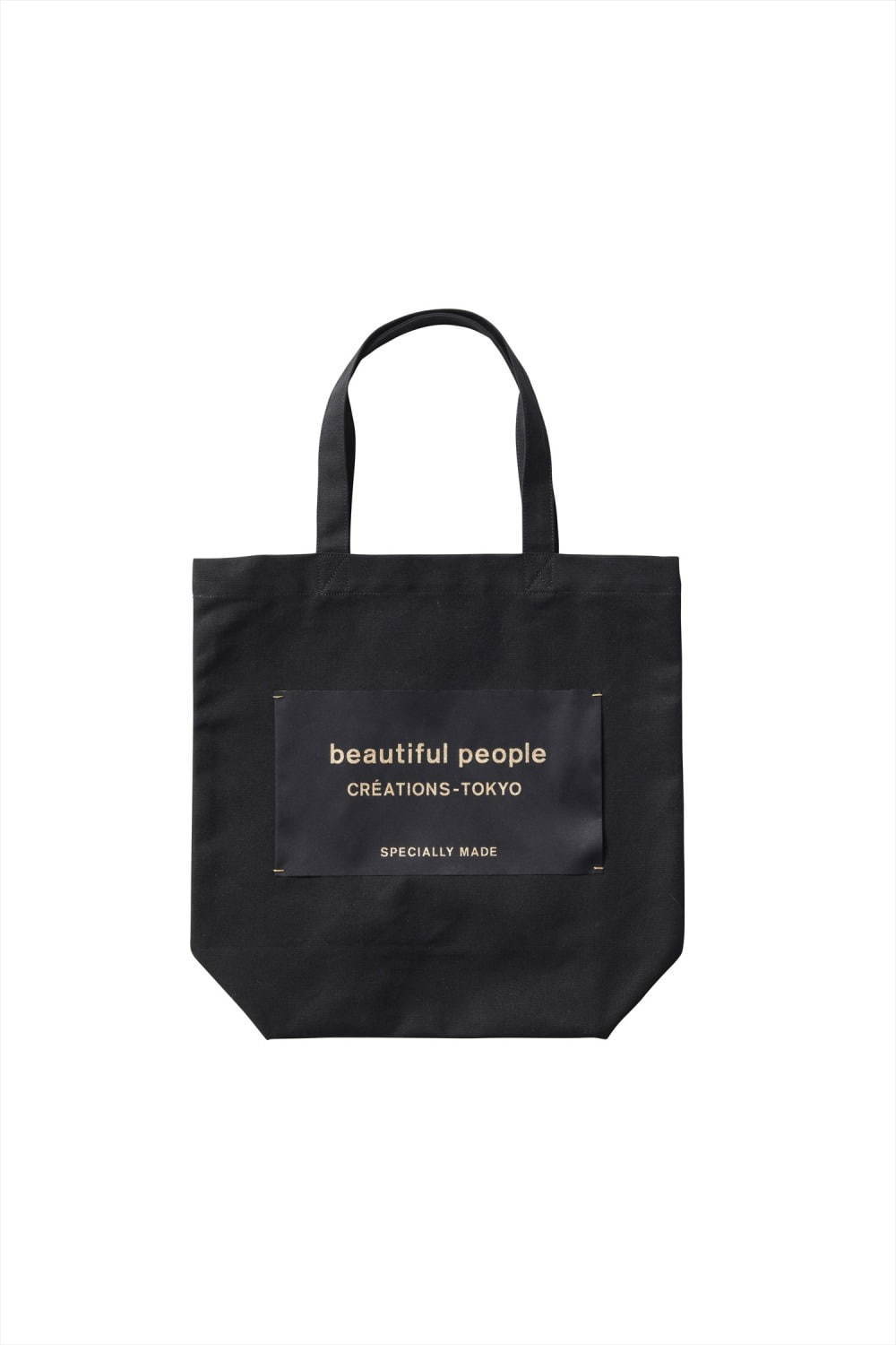 metallic bp big name tag tote 8,500円＋税 ※11月上旬発売