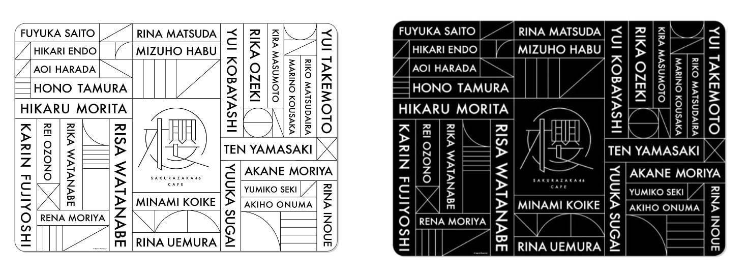 「櫻坂46カフェ」東京＆大阪で、メンバーが選んだデリセットや楽曲衣装着想のパフェなど｜写真26