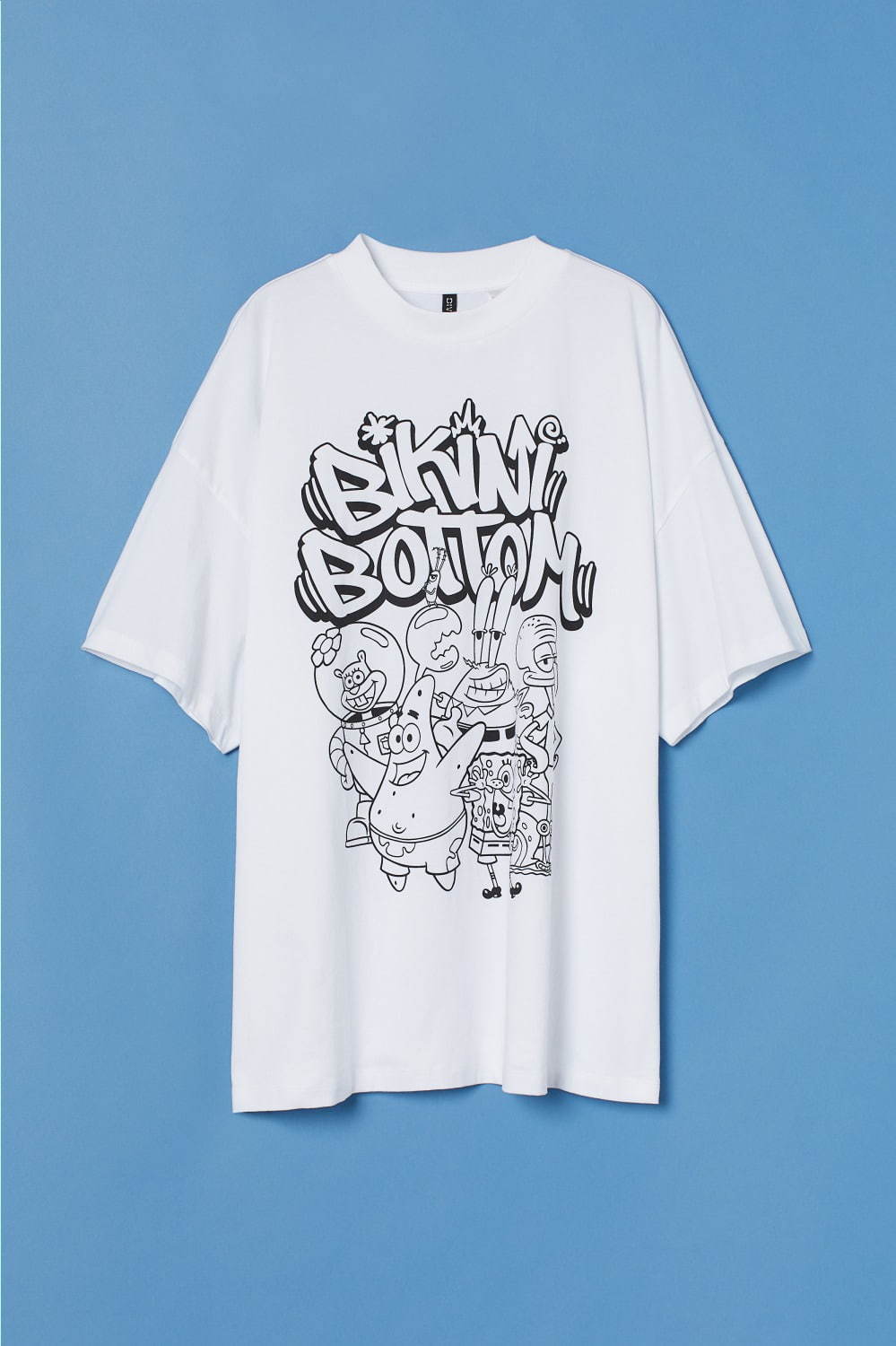 H&M×スポンジ・ボブのウィメンズカプセルコレクション、キャラのイラスト乗せたTシャツやスウェット｜写真12