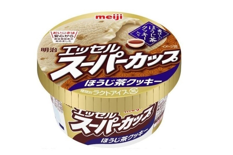 「明治 エッセルスーパーカップ ほうじ茶クッキー」