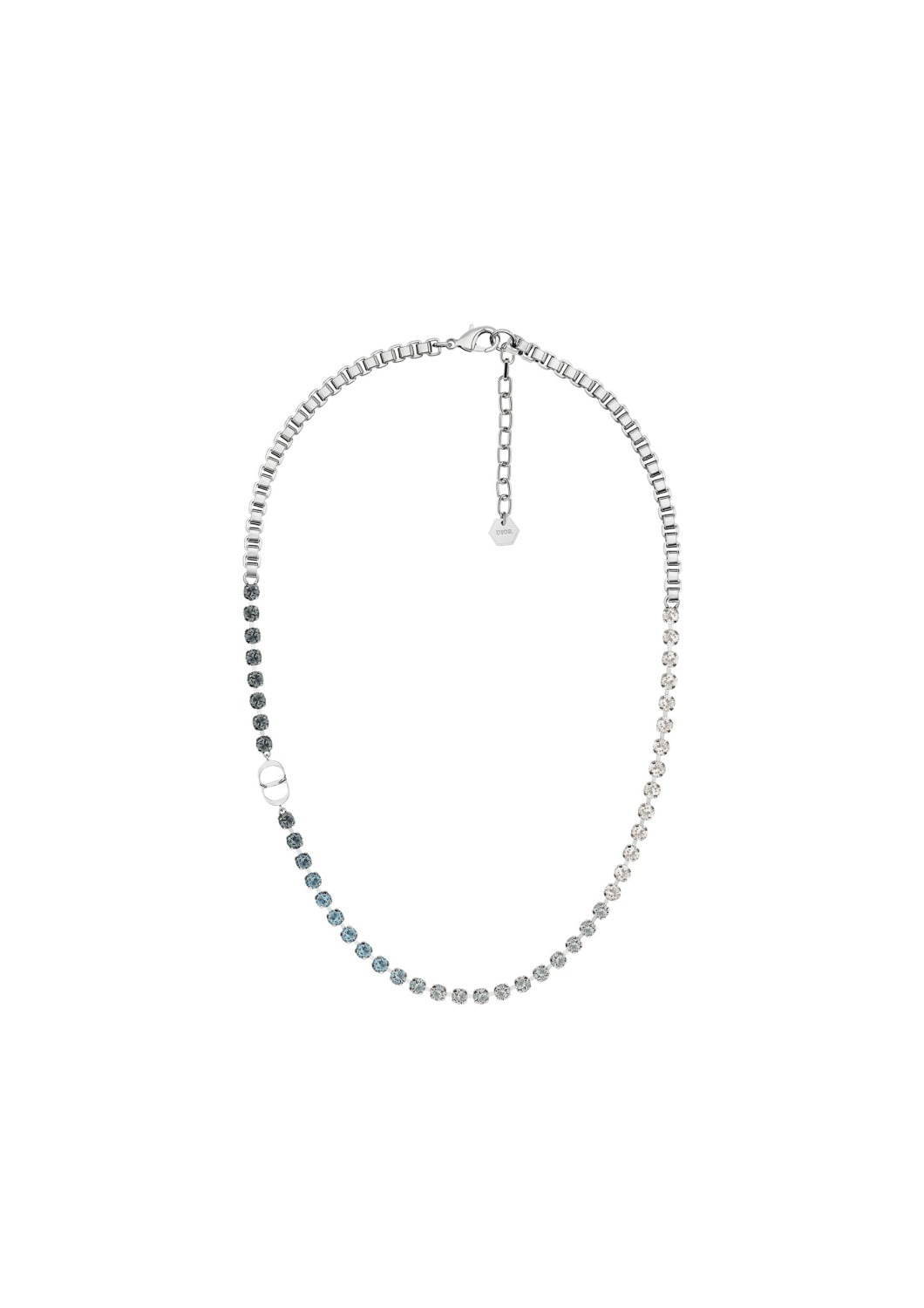 GRADIENT BLUE CRYSTALS NECKLACE 95,000円＋税