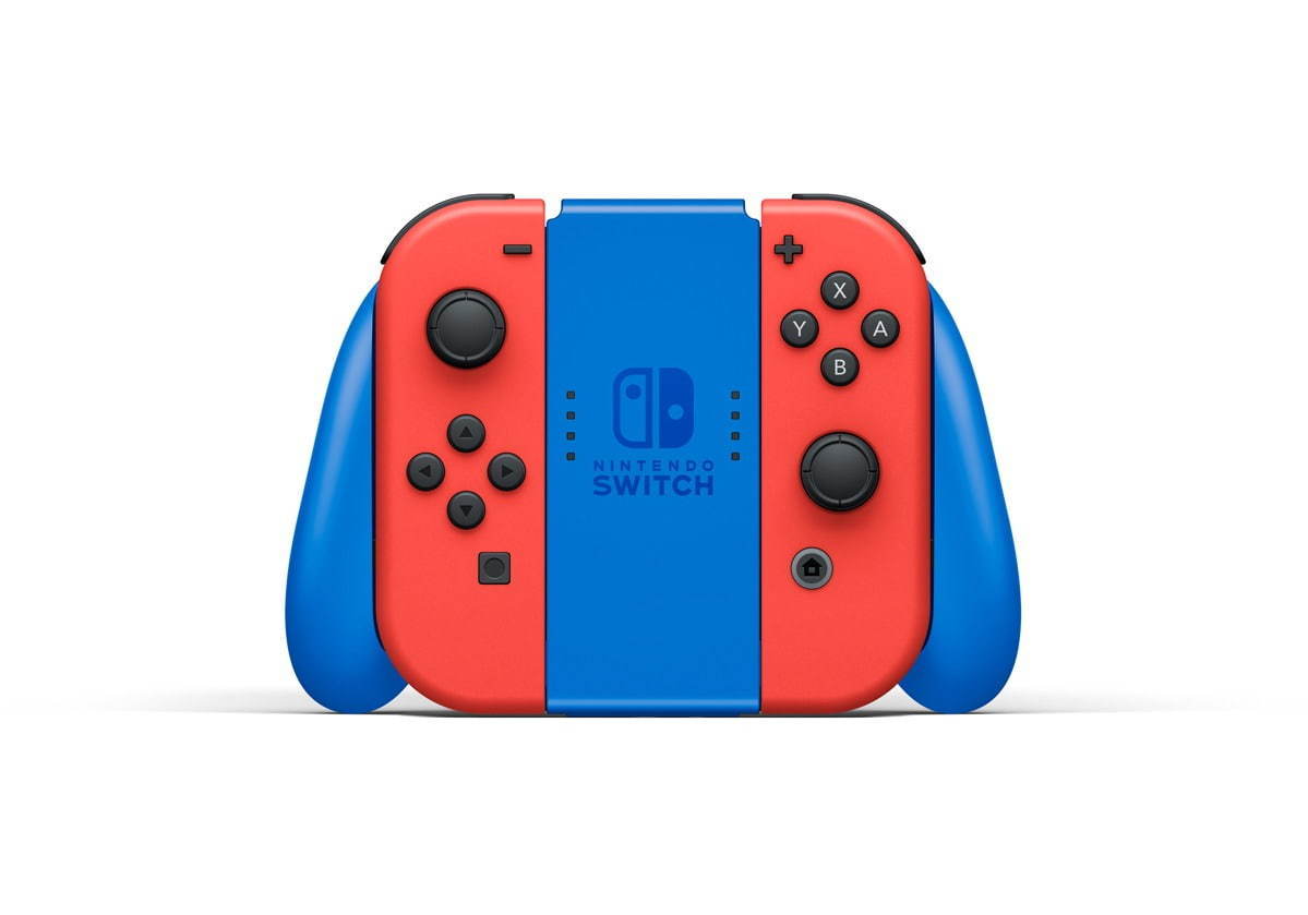 「ニンテンドースイッチ」にマリオモチーフの新色 - レッド×ブルーのバイカラー、キャリングケース付属｜写真6