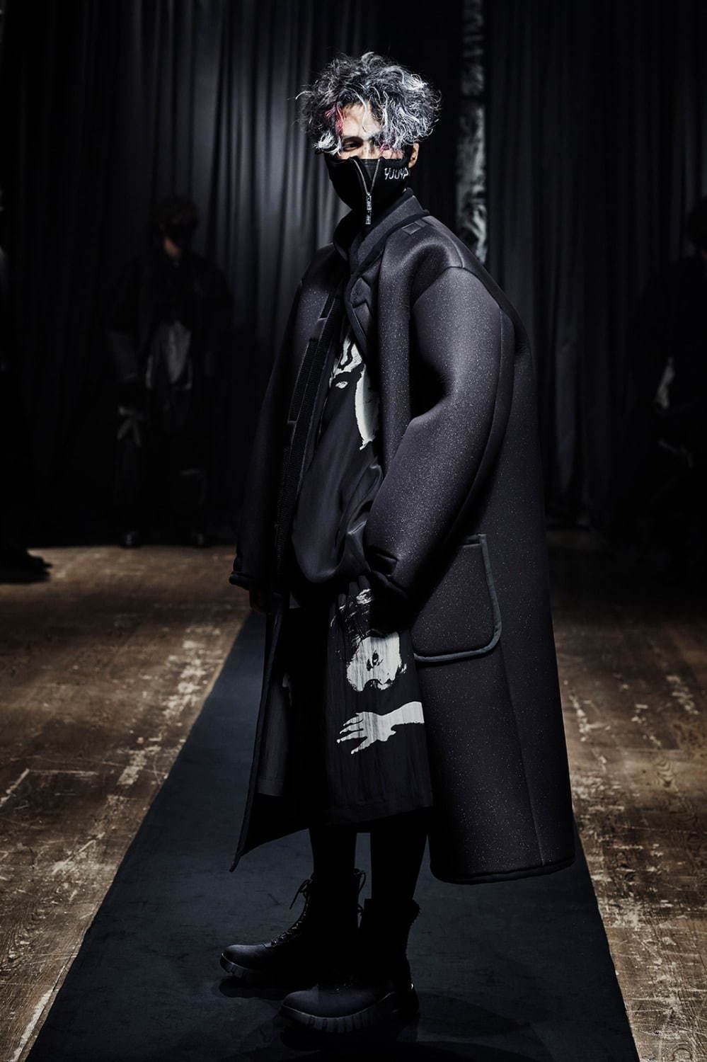 ヨウジヤマモト(Yohji Yamamoto) 2021-22年秋冬メンズコレクション  - 写真2