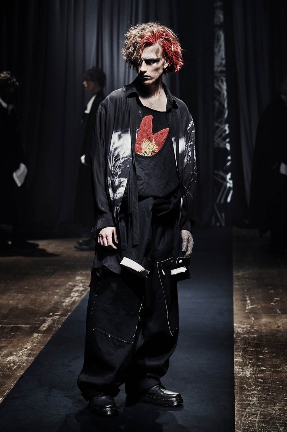 ヨウジヤマモト(Yohji Yamamoto) 2021-22年秋冬メンズコレクション  - 写真38