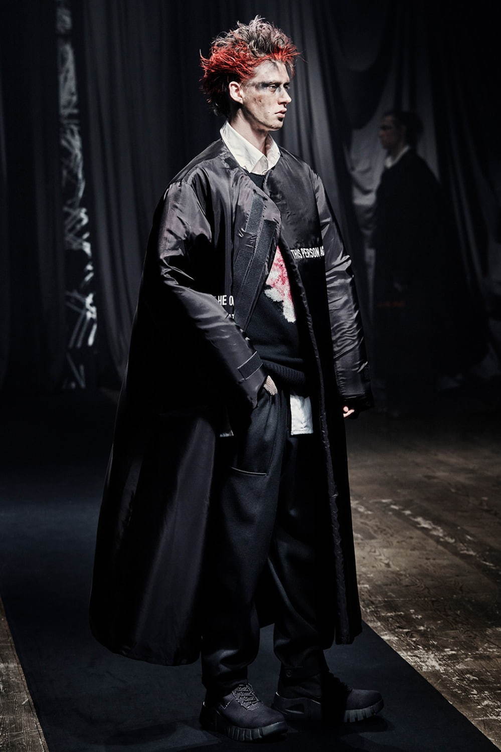 ヨウジヤマモト(Yohji Yamamoto) 2021-22年秋冬メンズコレクション  - 写真50