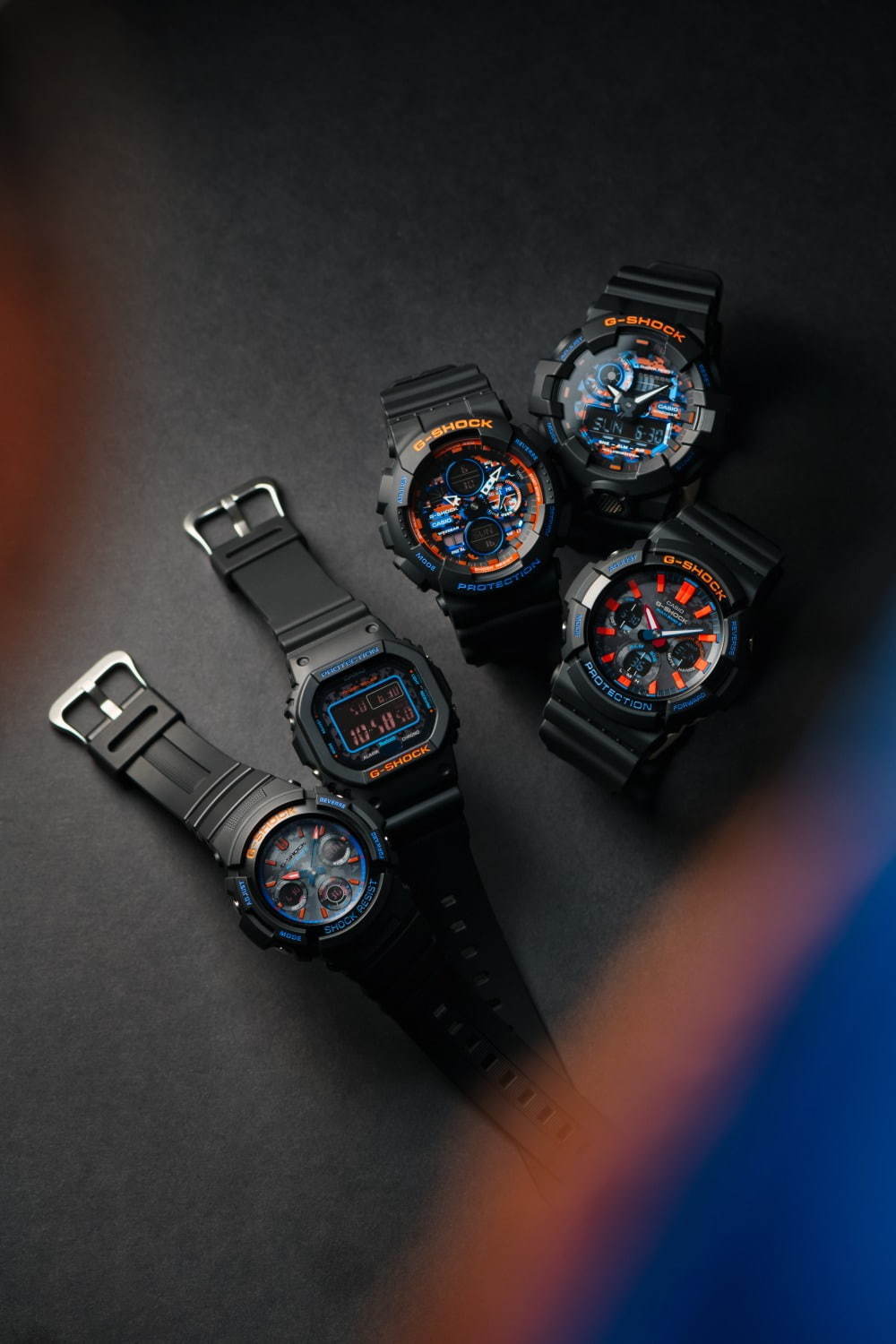 G-SHOCKの新作、街のネオン×迷彩柄の“都会派カモフラージュ”全5モデルが発売｜写真11