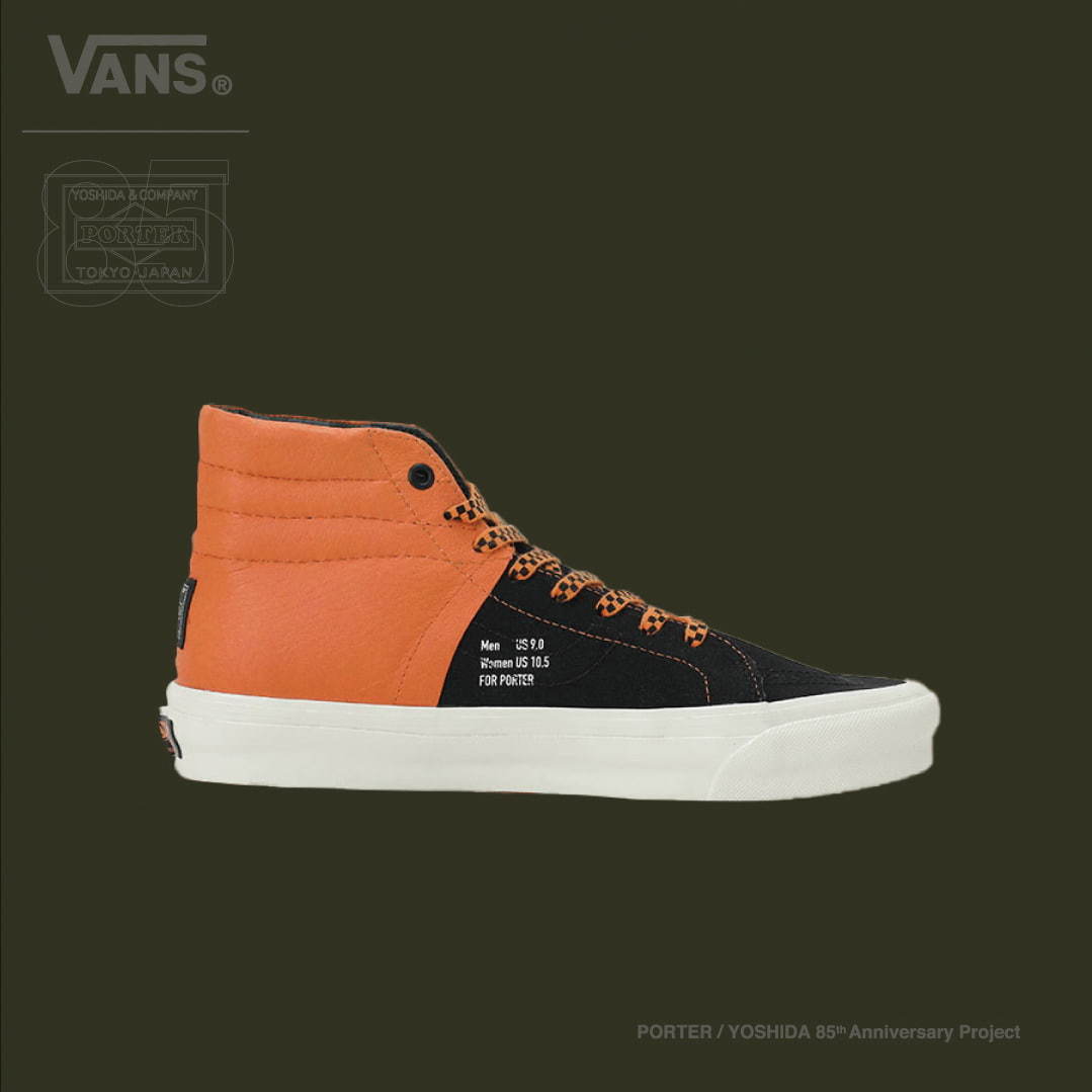 ポーター×VANS“チェッカーフラッグ柄＆ボタニカル柄”のバッグ、左右非対称スニーカーも｜写真20