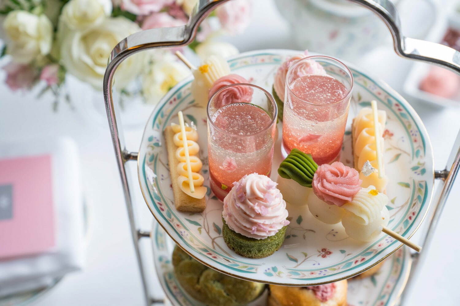 ホテル椿山荘東京“桜の香りに包まれる”春アフタヌーンティー、抹茶×桜の和モンブランなど｜写真3