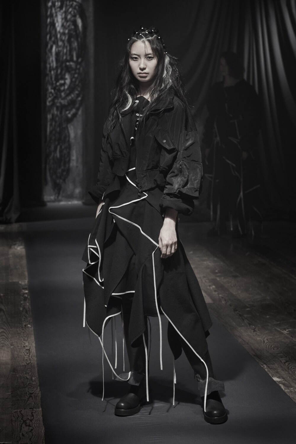 ヨウジヤマモト(Yohji Yamamoto) 2021-22年秋冬ウィメンズコレクション  - 写真25