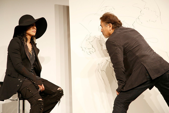 天野喜孝×HYDE コラボアート展 - 原宿でHYDEモチーフのイラストなど計100点以上展示｜写真4