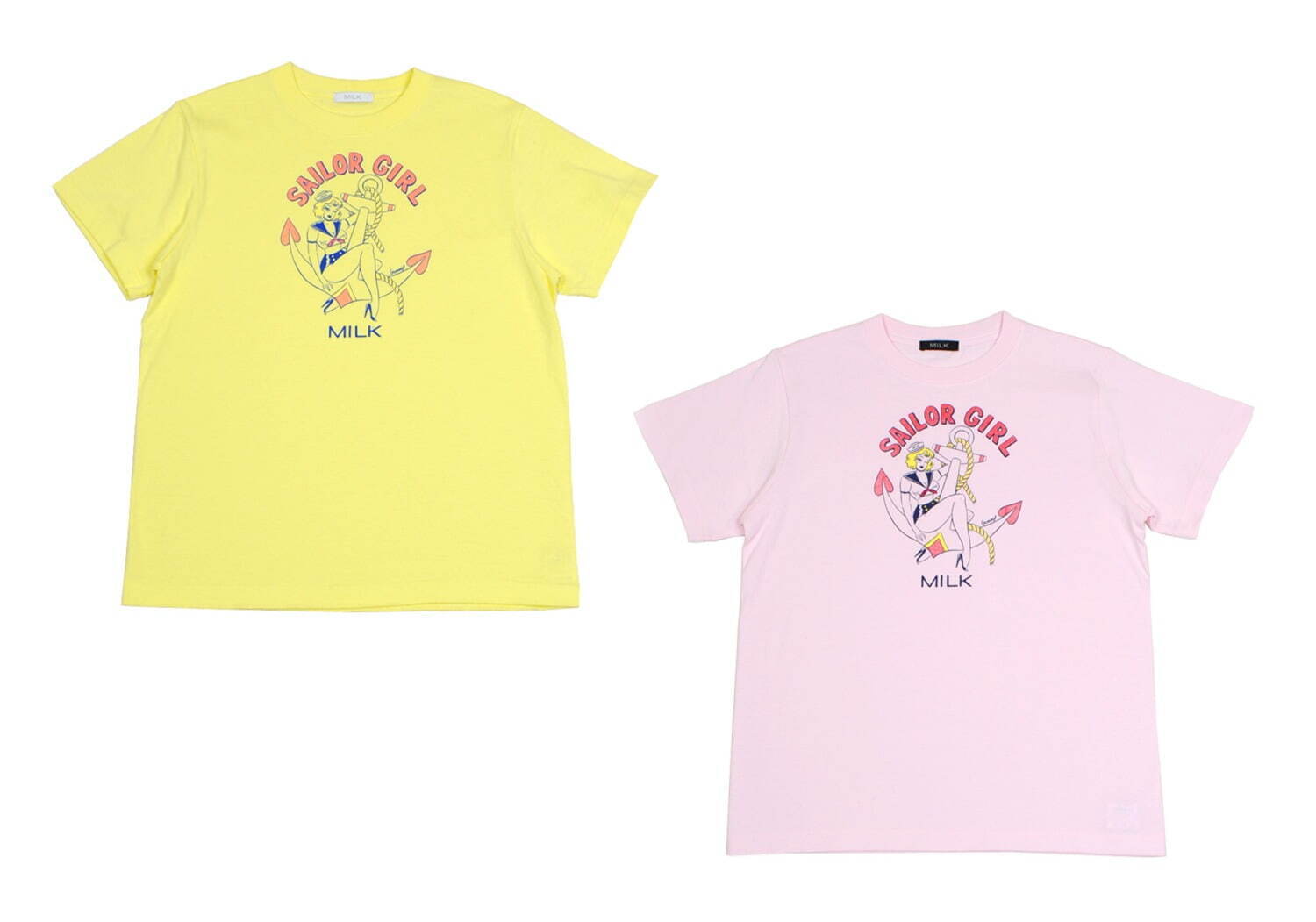 セーラーガール Tee 各6,050円(税込)