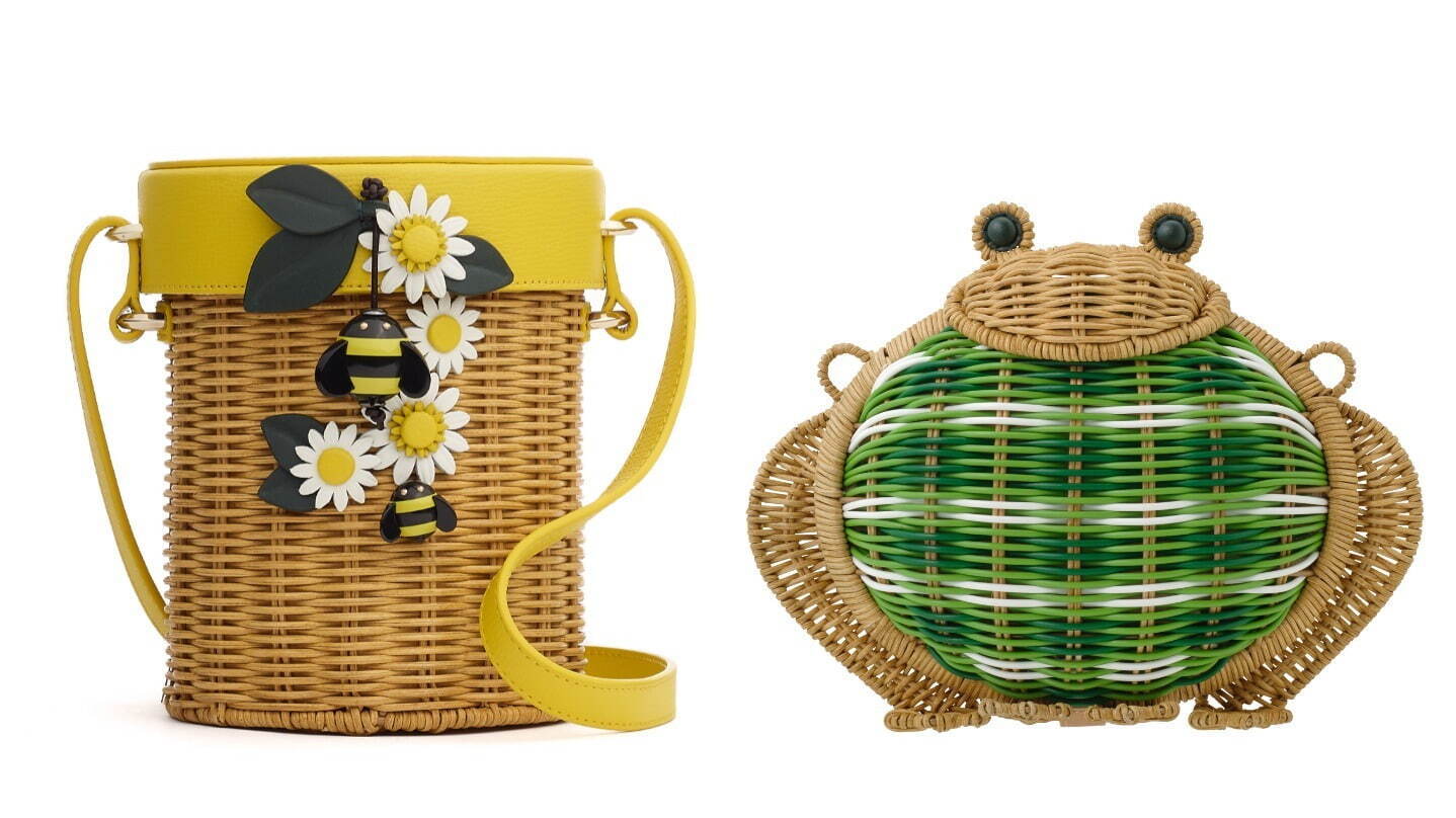 ・WICKER HONEY POT CROSSBODY 49,500円※5月末発売予定。
・WICKER FROG 66,000円
※価格はいずれも税込み。
