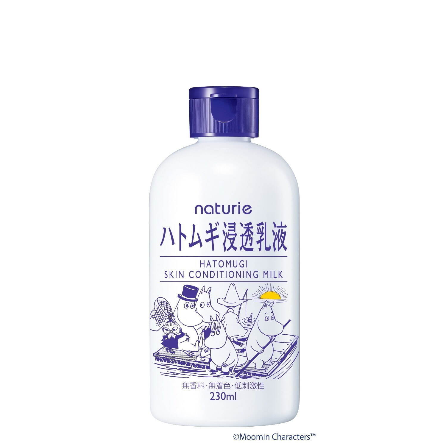 ナチュリエ ハトムギ浸透乳液 限定ムーミンデザイン 230mL 825円(税込)