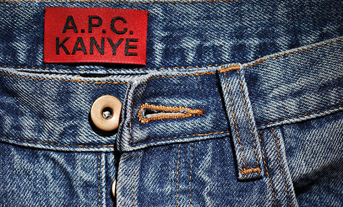 A.P.C×カニエ・ウェスト、カプセルコレクションが発売 - ジーンズ、スウェット、Tシャツを展開｜写真1