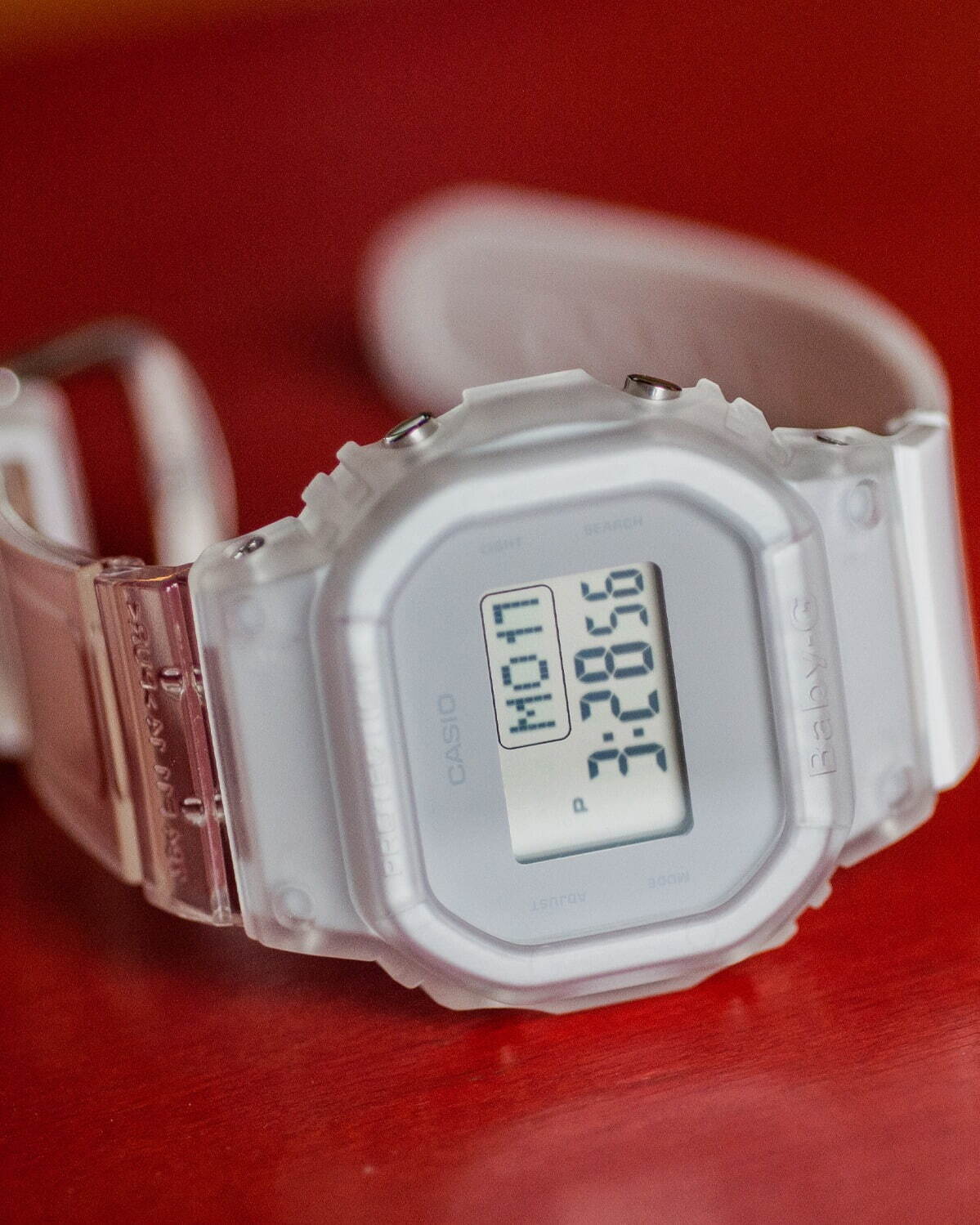 G-SHOCK/BABY-G×ビームス/ビームス ボーイ、ホワイト＆クリア素材の新別注モデル｜写真8