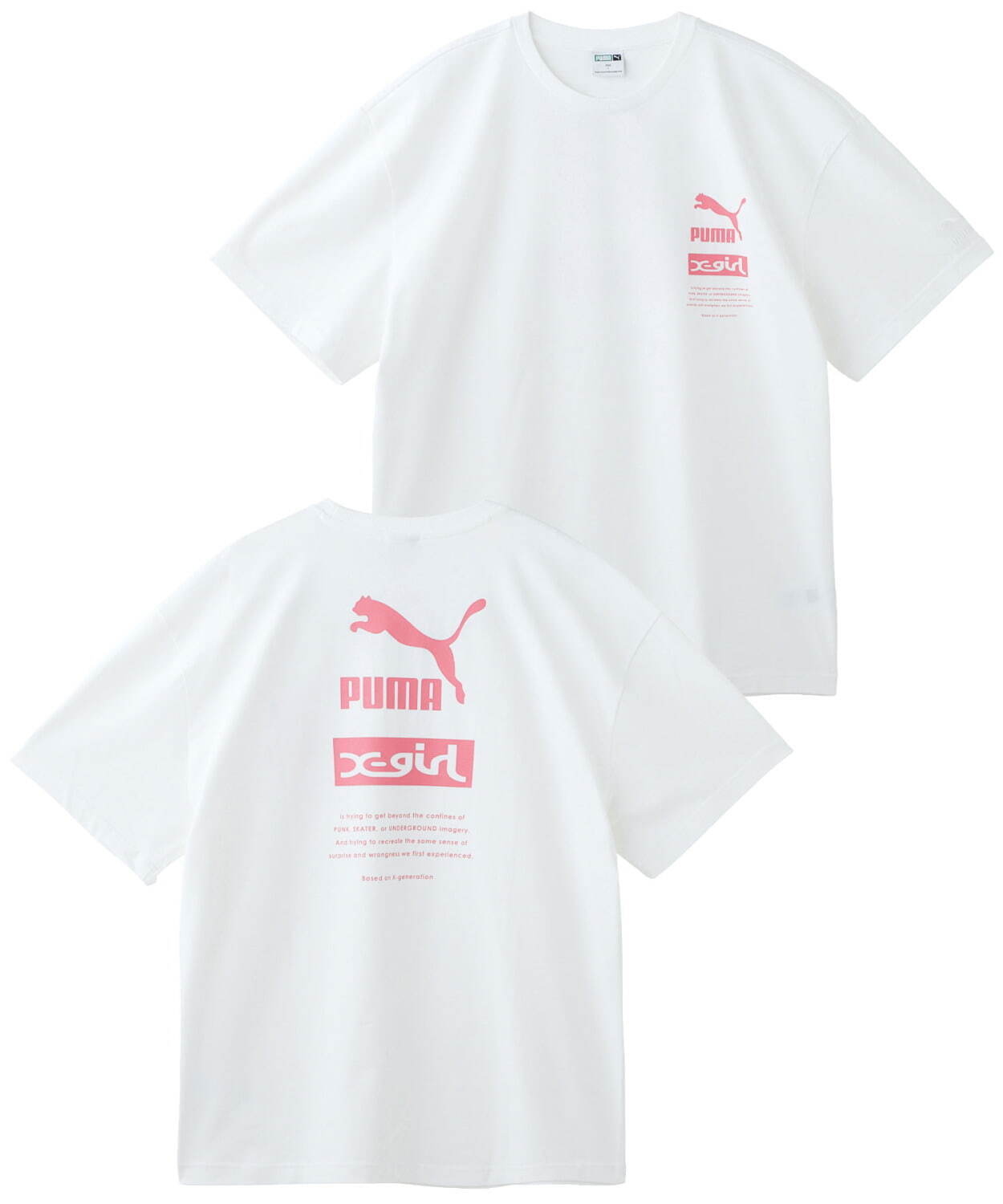 PUMA SS Tee for X-girl 6,050円(税込)