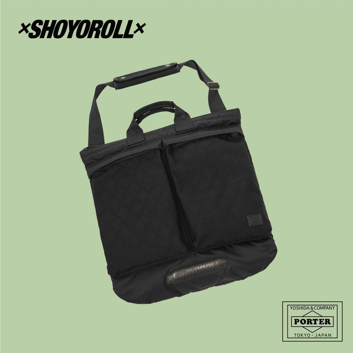 SHOYOROLL × PORTER 2WAY ヘルメットバッグ 37,400円(税込)