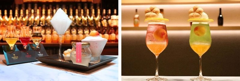 梅酒カクテル専門店・ザ チョーヤ ギンザバー“モチとろ”おもちシロップで味わう「梅酒カクテルかき氷」｜写真18