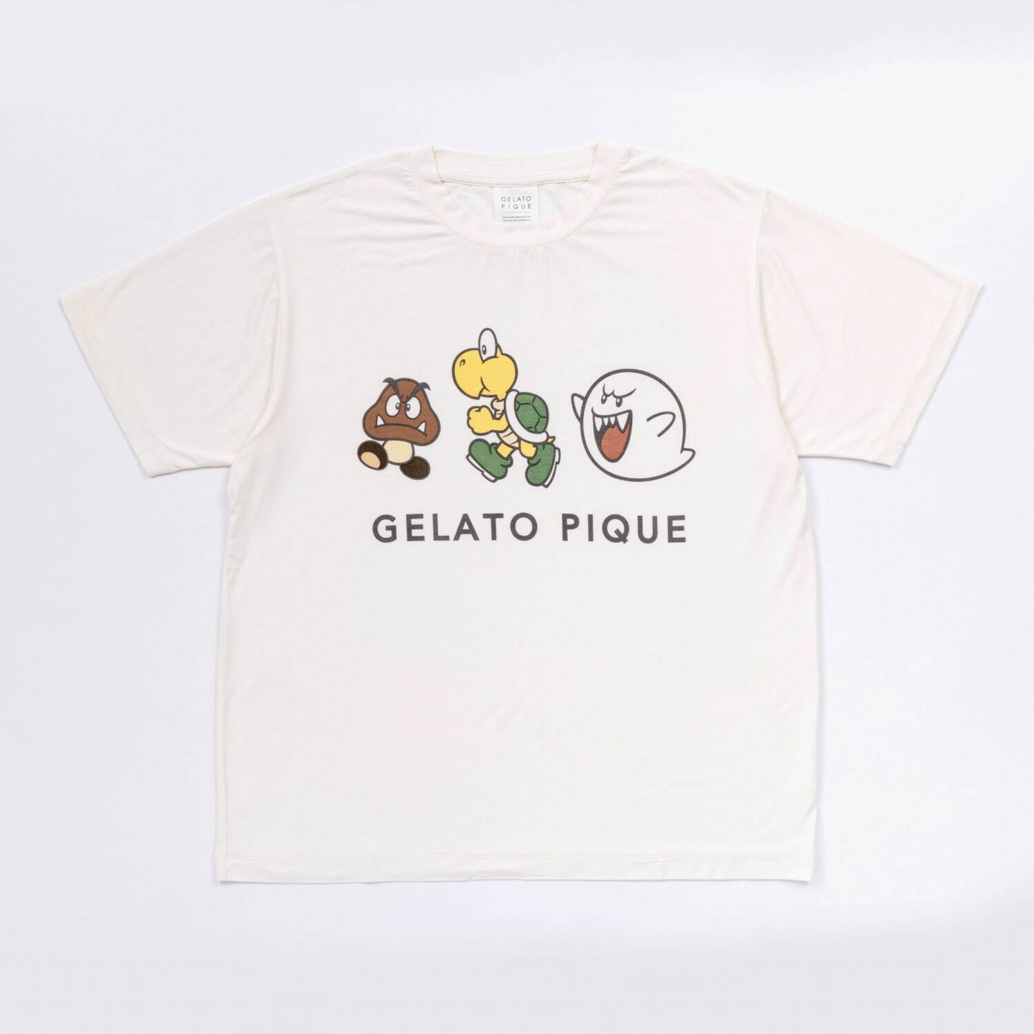 UNISEX スーパーマリオ キャラクターTシャツ(2色展開) 4,840円