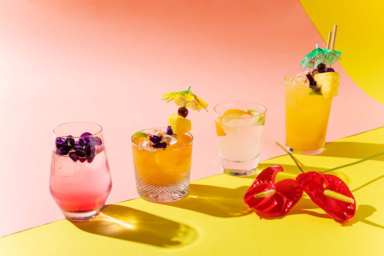 ハワイアンカクテル「Hawaiian Cocktails」各2,500円