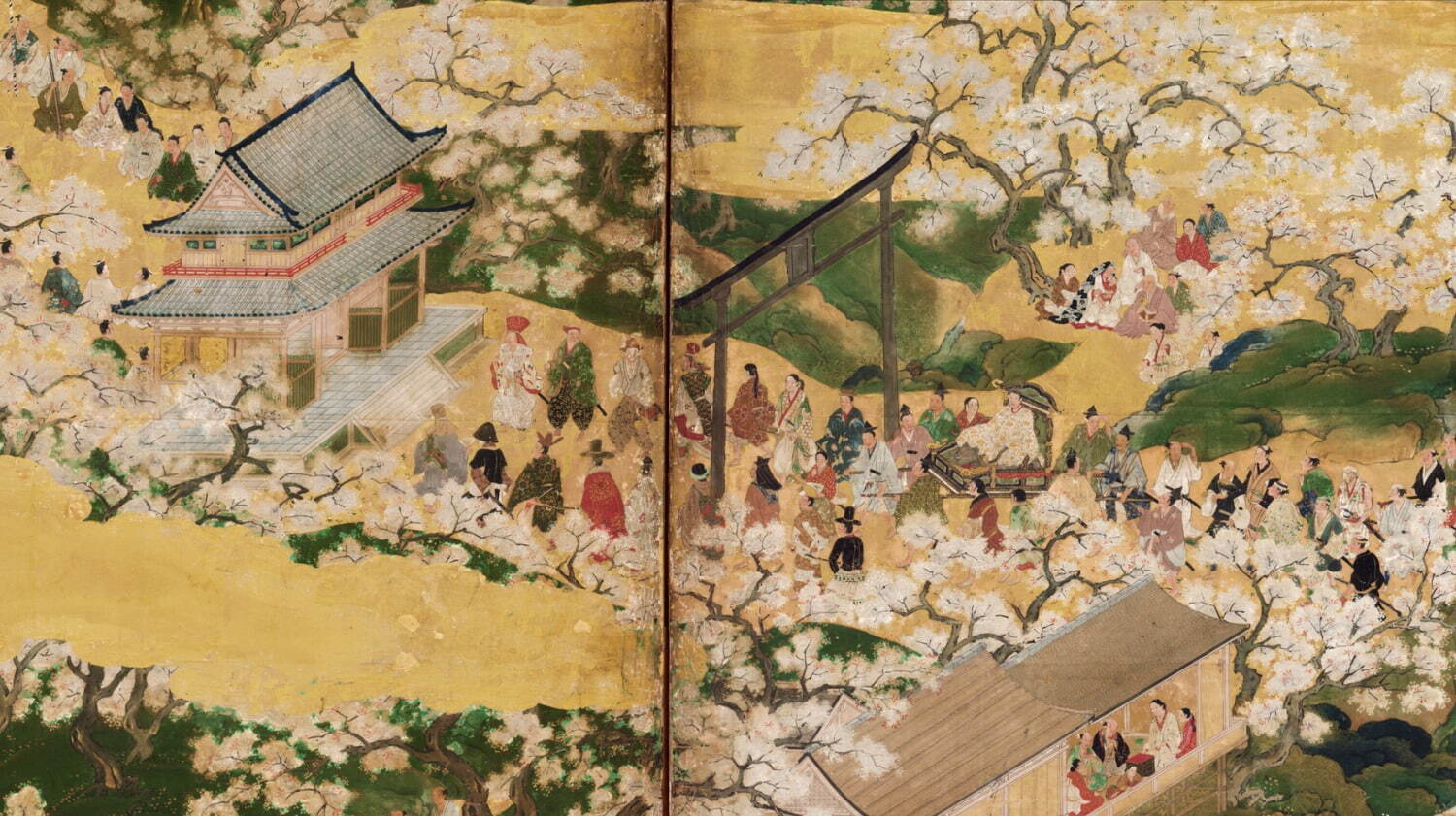 展覧会「細見古香庵生誕120年記念 美の境地」細見美術館で、“豊臣秀吉の花見”を描いた屏風など｜写真4