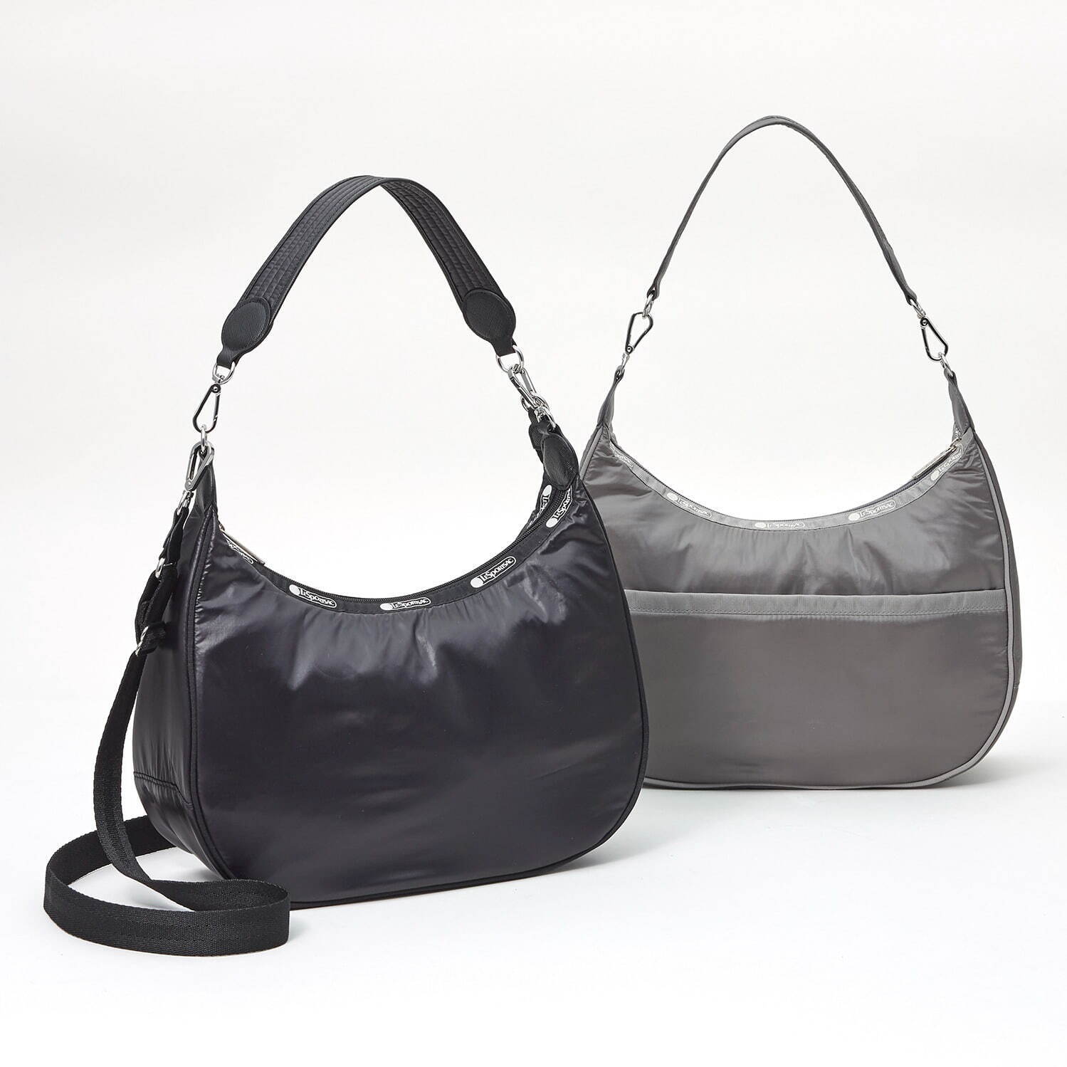 N/S Convertible Hobo 各18,150円
左から)ブラック、グレー