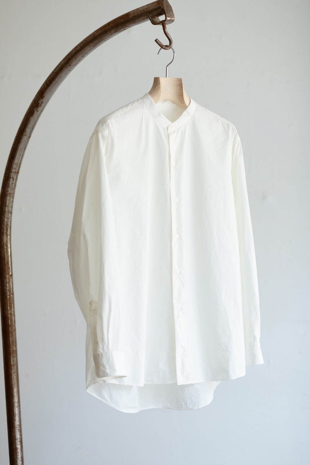 12 SIZE BALANCE Band collar Shirt 18,700円