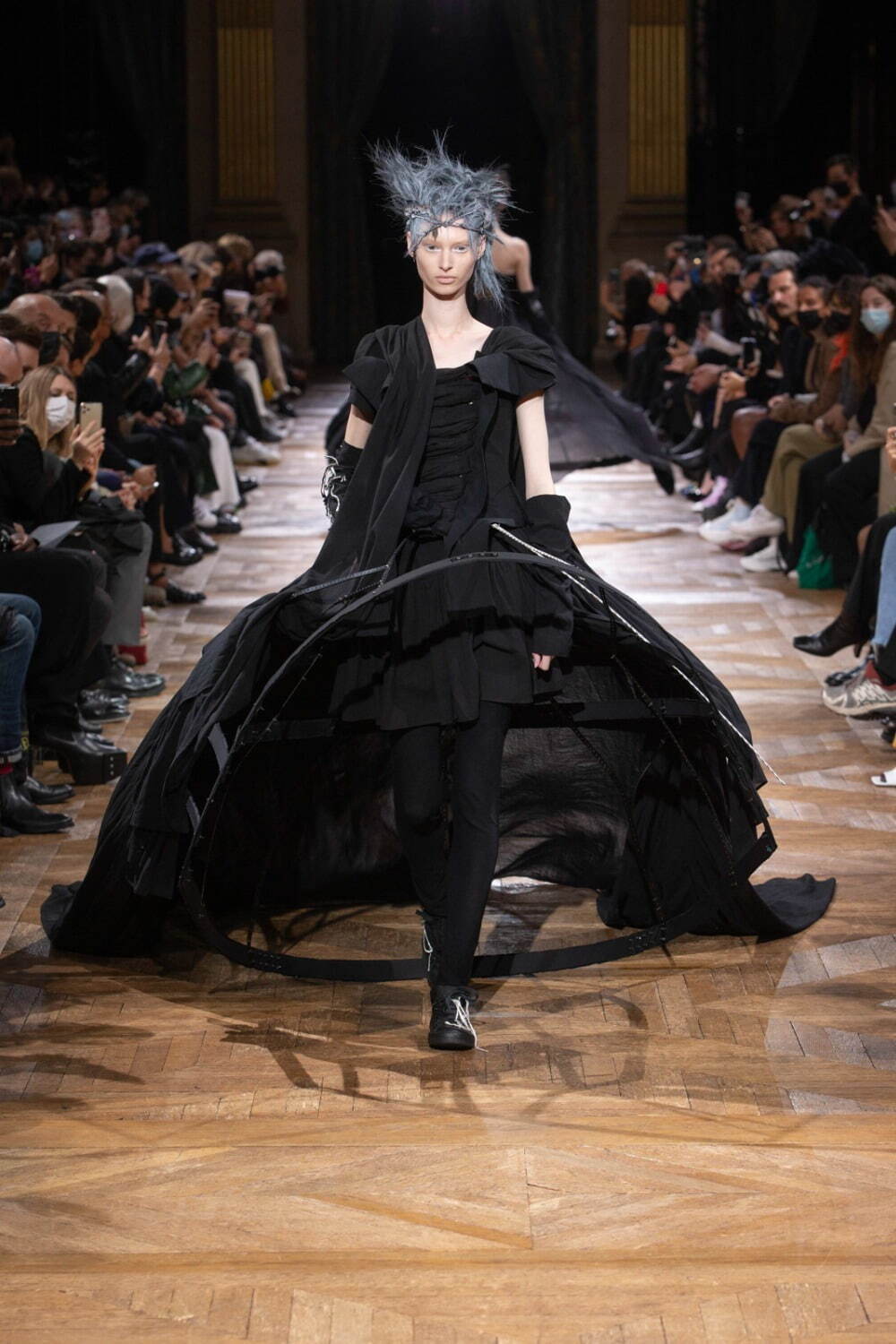 ヨウジヤマモト(Yohji Yamamoto) 2022年春夏ウィメンズコレクション  - 写真42