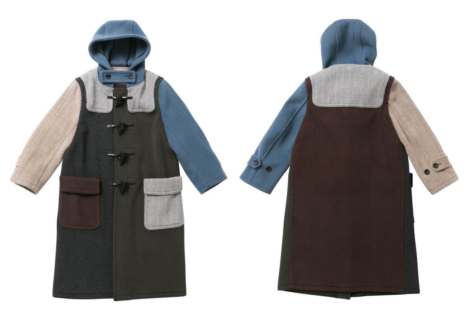 pile melton THE / a multi duffle coat 132,000円〈6点限定〉