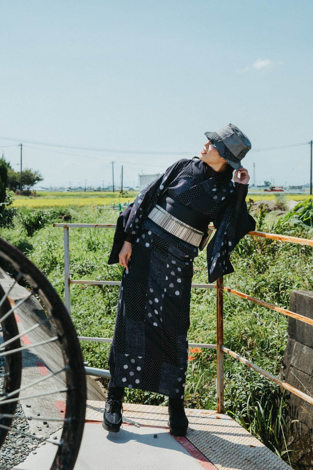 キモノ バイ ナデシコ(KIMONO by NADESHIKO) パッチワークきもの｜写真15