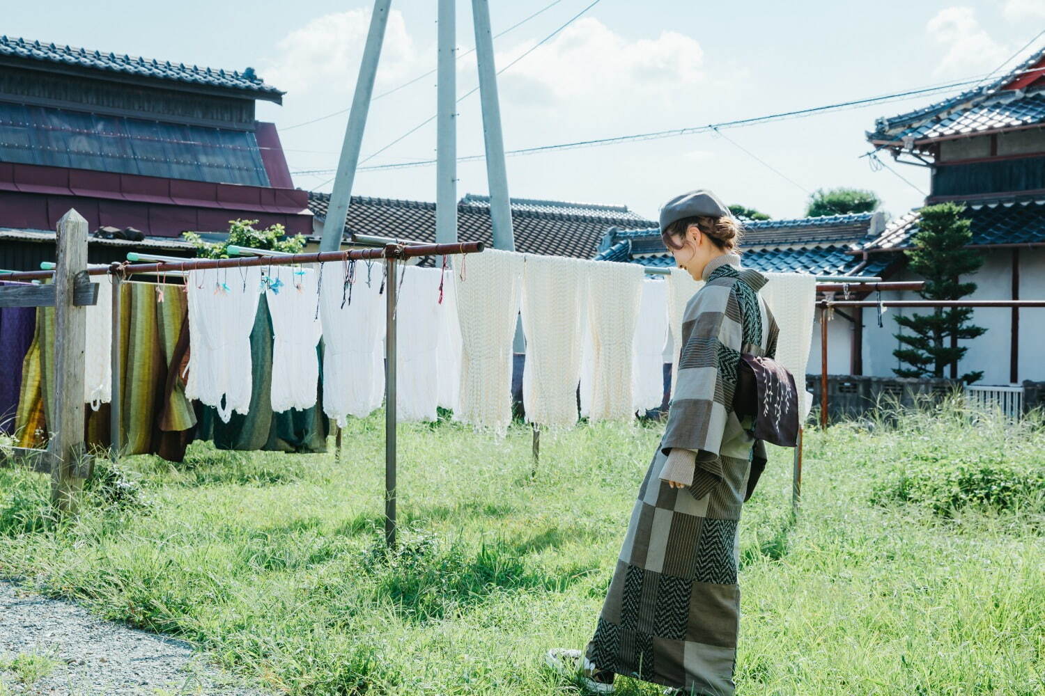 キモノ バイ ナデシコ(KIMONO by NADESHIKO) パッチワークきもの｜写真6