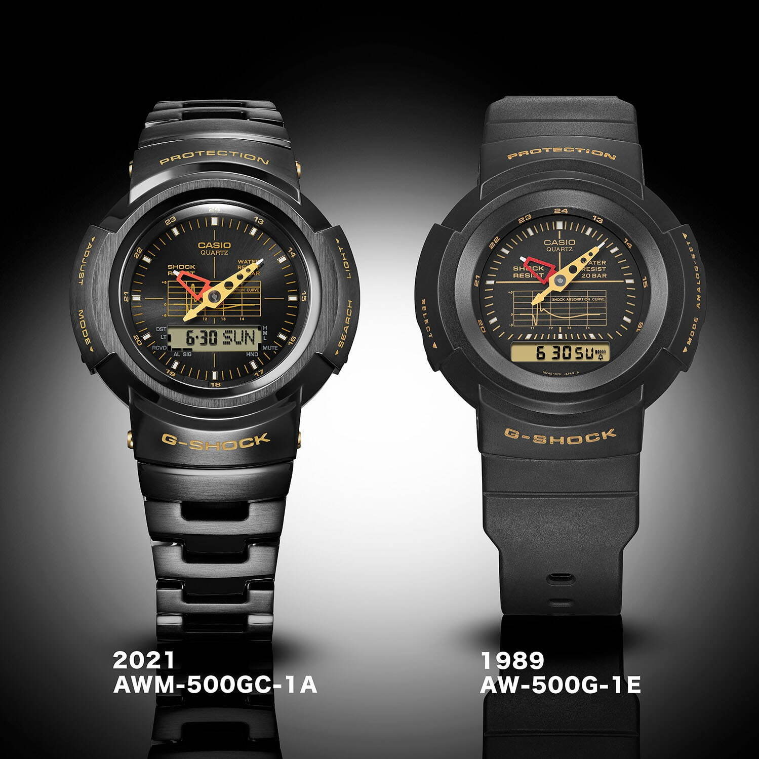 ジーショック(G-SHOCK), ポーター(PORTER) AWM-500｜写真7