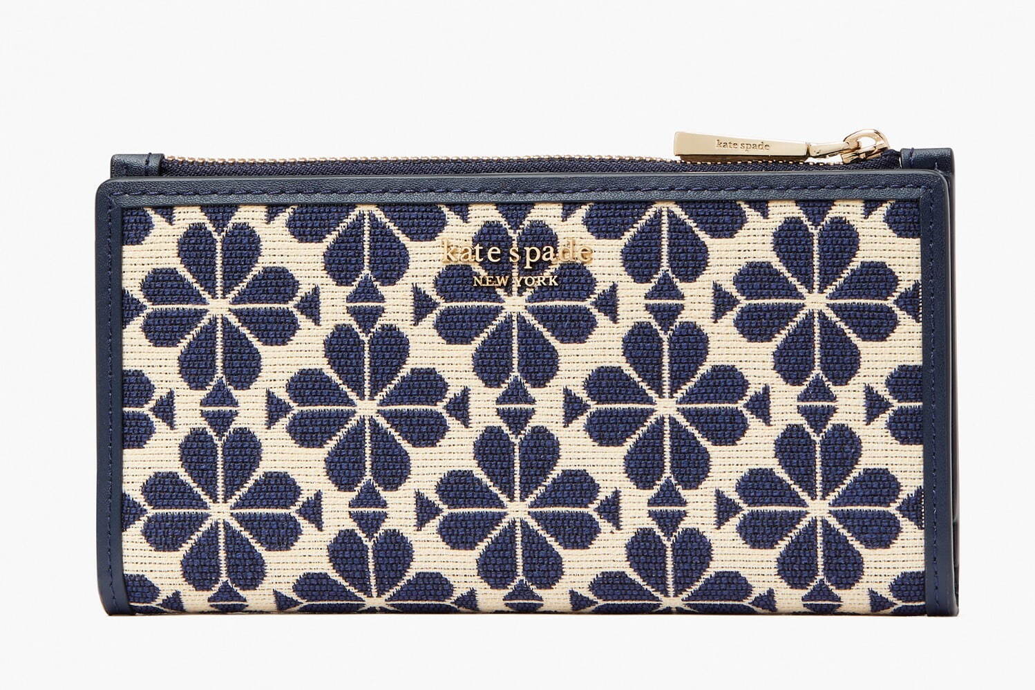 SPADE FLOWER JACQUARD ZIP SLIM WALLET 29,700円
※2021年12月下旬発売予定。