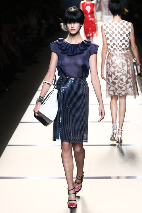 フェンディ(FENDI) 2014年春夏ウィメンズコレクション  - 写真51